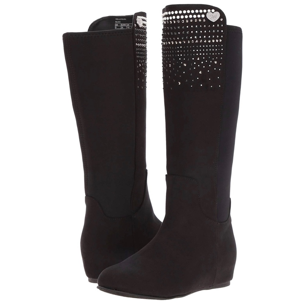 New Stuart Weitzman Kids' Iselle Pearl-K Boots